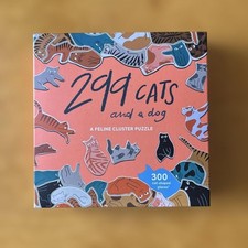 299 CATS and a dog jigsaw puzzle