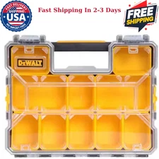 DEWALT DWST14825 10-Compartment Tool Box - Black/Yellow