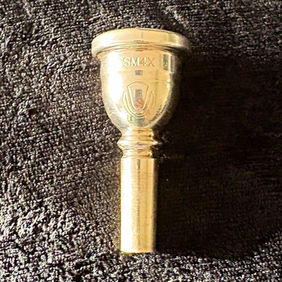 Denis Wick Ultra SM4X Euphonium Mouthpiece - Silver Plated Deep Cup
