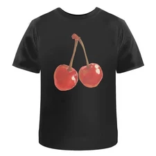 'Two cherries' Unisex T-Shirt - 100% Cotton (S-XXL) (TA057660)