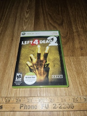 Left 4 Dead 2 Xbox 360 Complete w/ Case Shooter Horror Multiplayer 