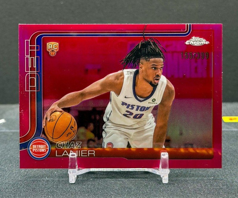 2025-26 Topps Chrome - Chaz Lanier #288 Magenta Refractor /399 Rookie RC