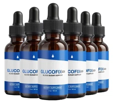 ( 6 Pack ) Glucofix Pro Liquid Drops, Glucofix Pro Blood Sugar Support