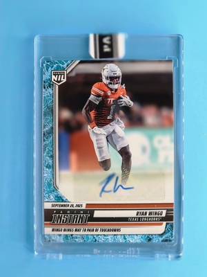 #ad Ryan Wingo 2025 26 Panini Instant NIL N0. RWA SEALED Auto 10 10 Water In Hand $249.00