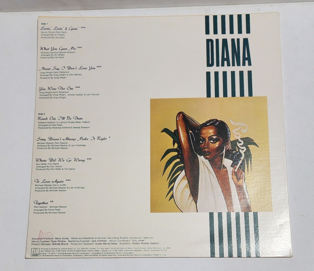 洋楽 Diana Ross - Diana LP Diana Ross - Diana: Ultra Clear Vinyl LP - uDiscover