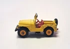 VTG Matchbox Yellow Jeep CJ No.72 Lesney England Missing 1 Tire 1969