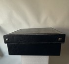 Wings For Men EMPTY Navy Grooming Shaving Leather? Gift Box EMPTY Vintage ￼ — photo 6