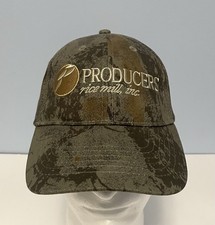 Producers Rice Inc Camo Adjustable Baseball Hat Natural Gear Cap