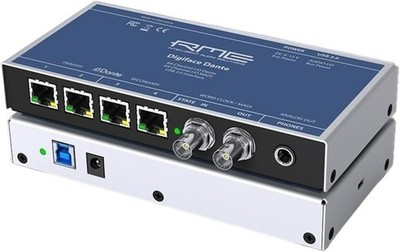 RME Digiface Dante Dante/MADI/USB 3.0 Audio Interface, 128-in/128-out Open Box