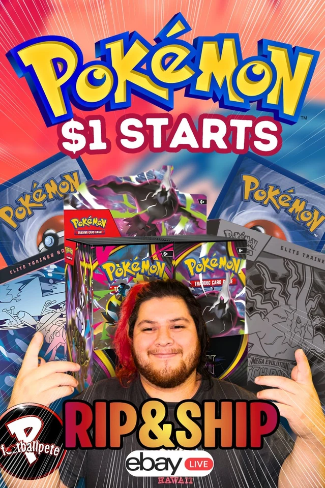 🔥$1 START POKEMON RIP & SHIP!🔥W/DOLPH