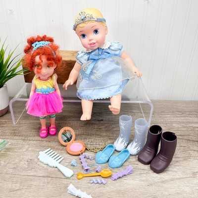 My First Disney Princess Baby Cinderella Doll Soft Body Plastic Limbs + extras