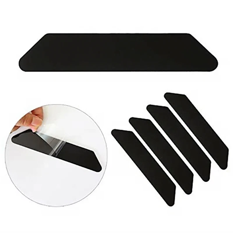 20 Pcs Carpet Mat Adhesive Grippers Non Slip Rubber Rug Stickers Reusable Tape. - Image 2 of 4