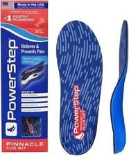 Powerstep Pinnacle Plus Met Multiple Sizes