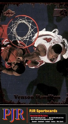 Venson Hamilton 1999 Collector's Edge Rookie Rage #RR-21 Houston Rockets