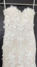 Morilee Strapless wedding Dress Mermaid Size 4