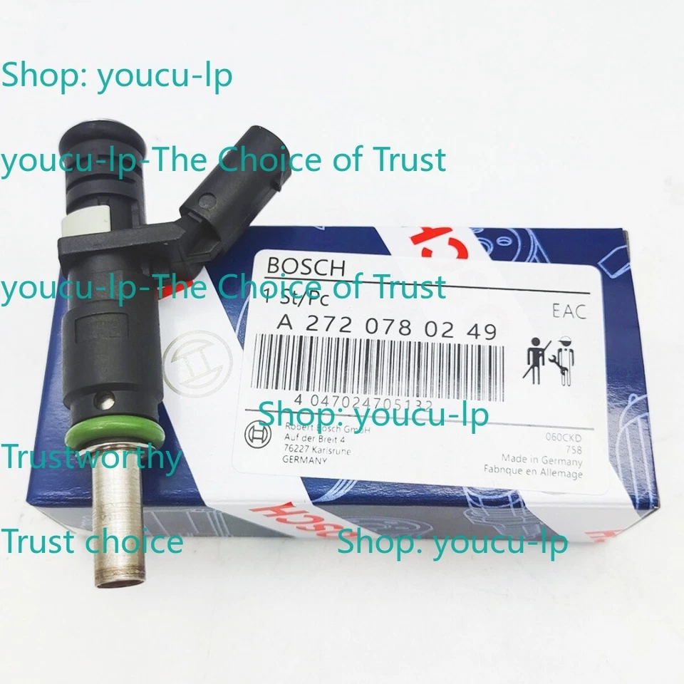 Inyectores de combustible 6 piezas A2720780249 para Mercedes-Benz E350 R350 S400 2005-2012 3,5 L Foto 2 de 4