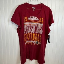 GIII 4Her Carl Banks Washington Redskins Football T Shirt Womens 2XL NWT