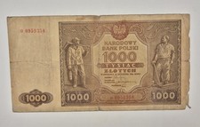 Poland Banknote 1000 Zlotych  1946