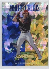 2024 Panini Crusade Crusade Blue Cracked Ice Prizm Dylan Crews #92 6k2