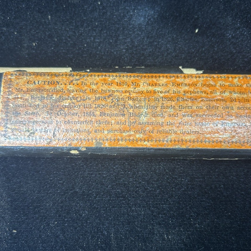 Antique Straight Razor Strop Emerson’s Elastic Razor Strap Charlestown ...