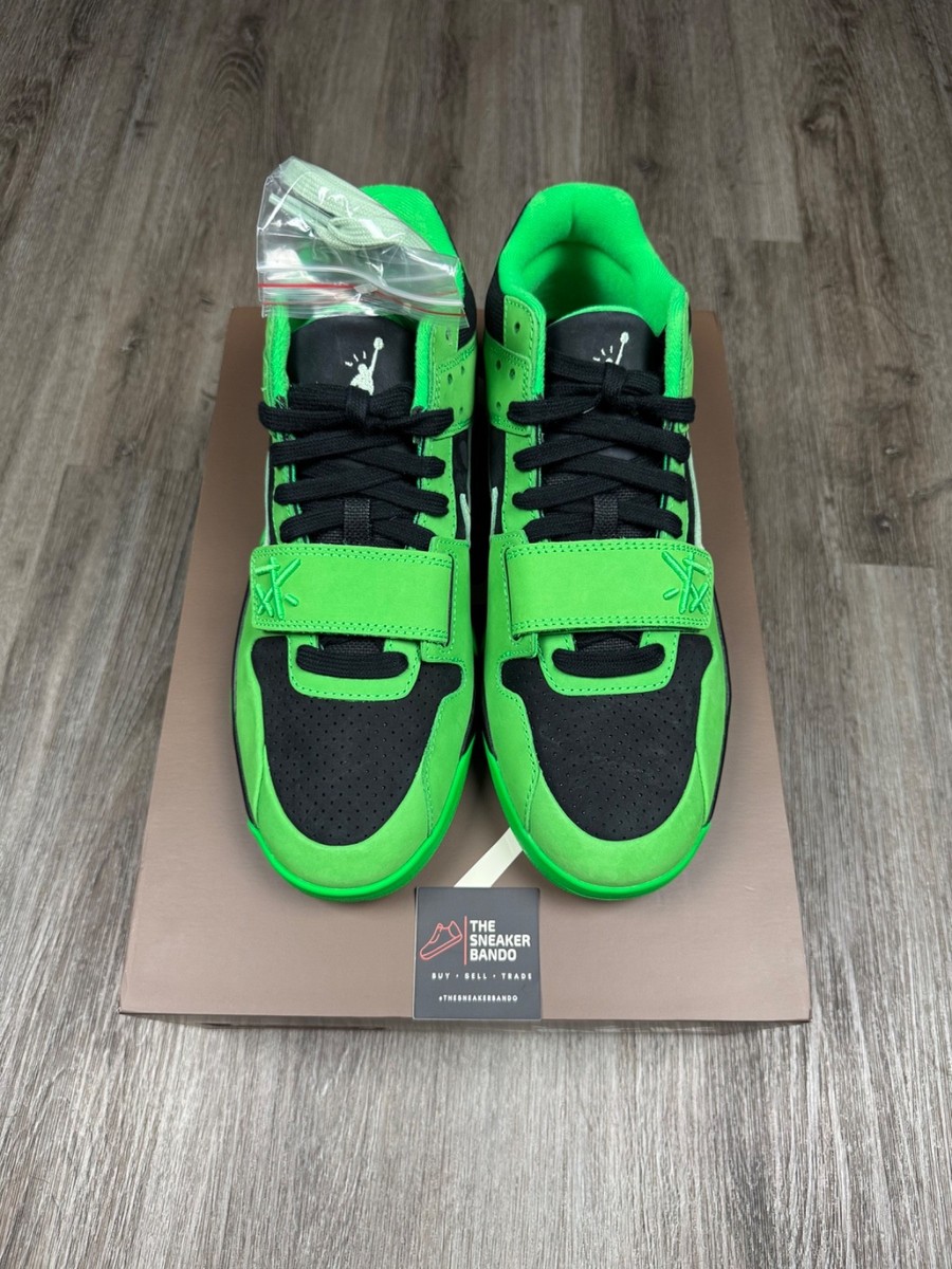Size 10.5 - Travis Scott x Air Jordan Jordan Jumpman Jack TR Green