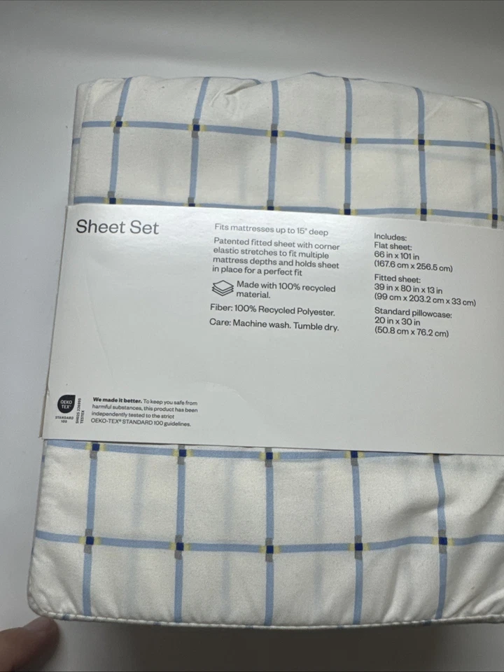 Room Essentials Microfiber Sheet Set - Twin/XL Twin - NEW - Image 4 of 4