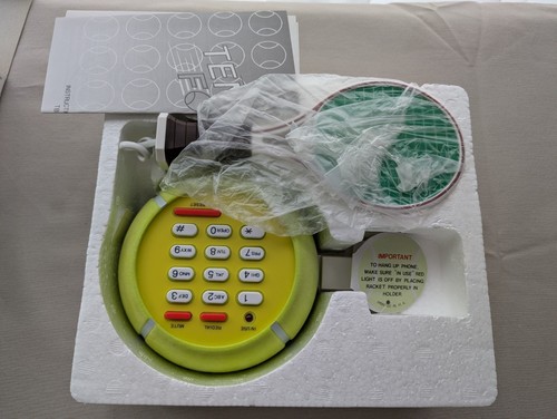 Vintage Tennis Phone Nos 1988 Never Been Used New - Afbeelding 6 van 11