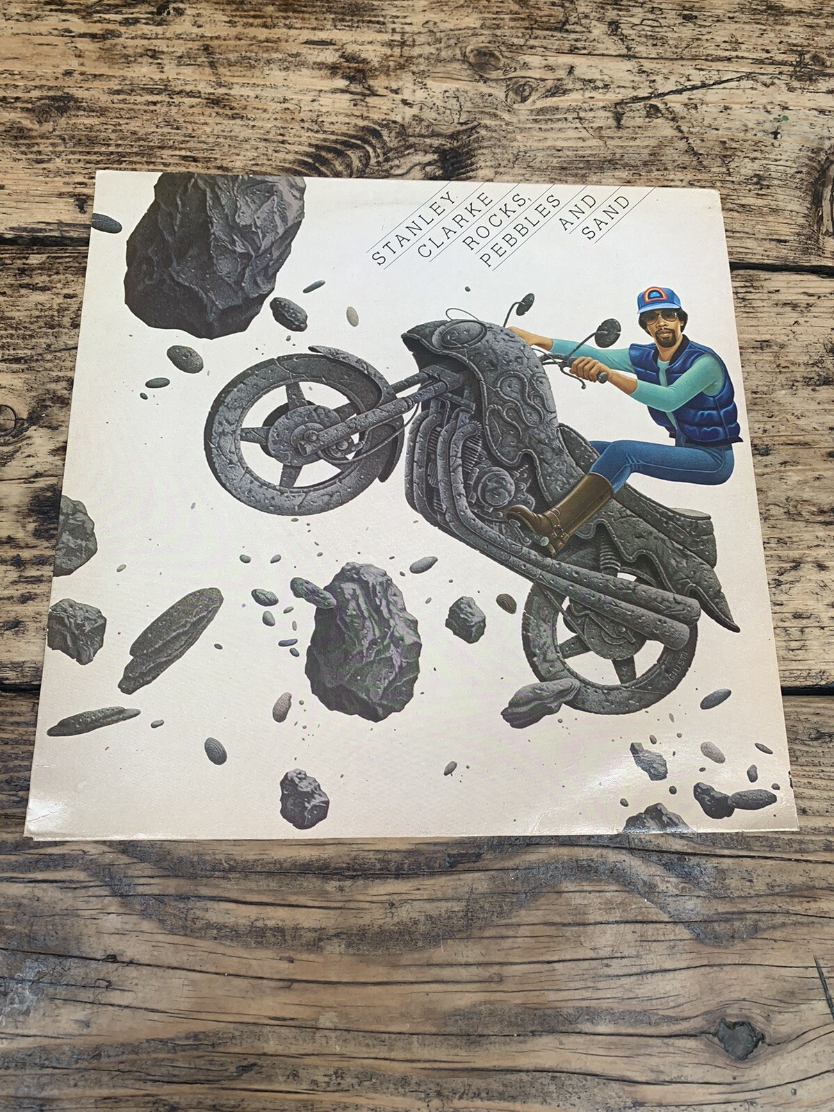 Stanley Clarke Rocks, Pebbles & Sand - EX Vinyl LP & Lyric UK 1st plays perfect