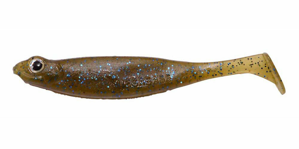Megabass Soft Leurre Hazedong Shad SW 3 Pouces Clear Red (1382