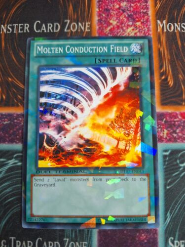 Yu-Gi-Oh! TCG Molten Conduction Field DT07-EN043 Common Duel Terminal Near Mint - Picture 1 of 4