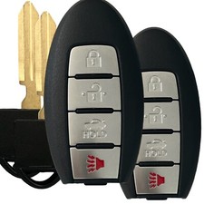 2pc New Smart Keyless Remote Smart Prox Intelligent Key Fob For Nissan Altima