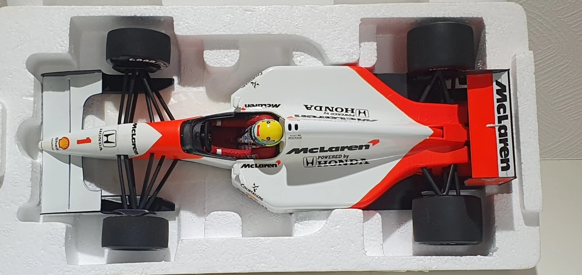 1/18 Minichamps F1 1992 McLAREN HONDA AYRTON SENNA MP4/7 diecast car model