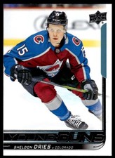 2018-19 Upper Deck Young Guns Sheldon Dries Rookie Colorado Avalanche #240 R99
