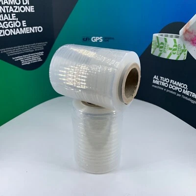 45 ROTOLI MINIROLL ESTENSIBILE PELLICOLA TRASPARENTE H 10cm DOMOPACK MANUALE