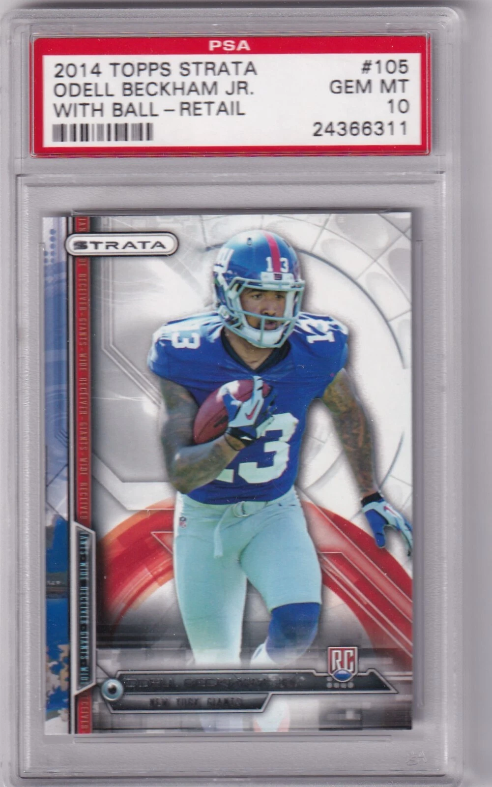 Odell Beckham Jr. Topps Strata #105 Retail