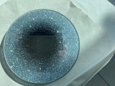 15cm Round Glitter edge Mirror Candle Plates  Table Wedding Centrepiece W2/25A