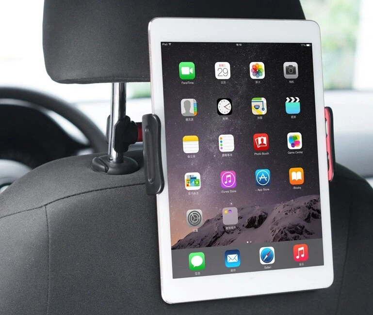 Car Backseat Tablet Headrest Holder for Android and iPad Pro Mini, Cellphones - Image 4 of 4