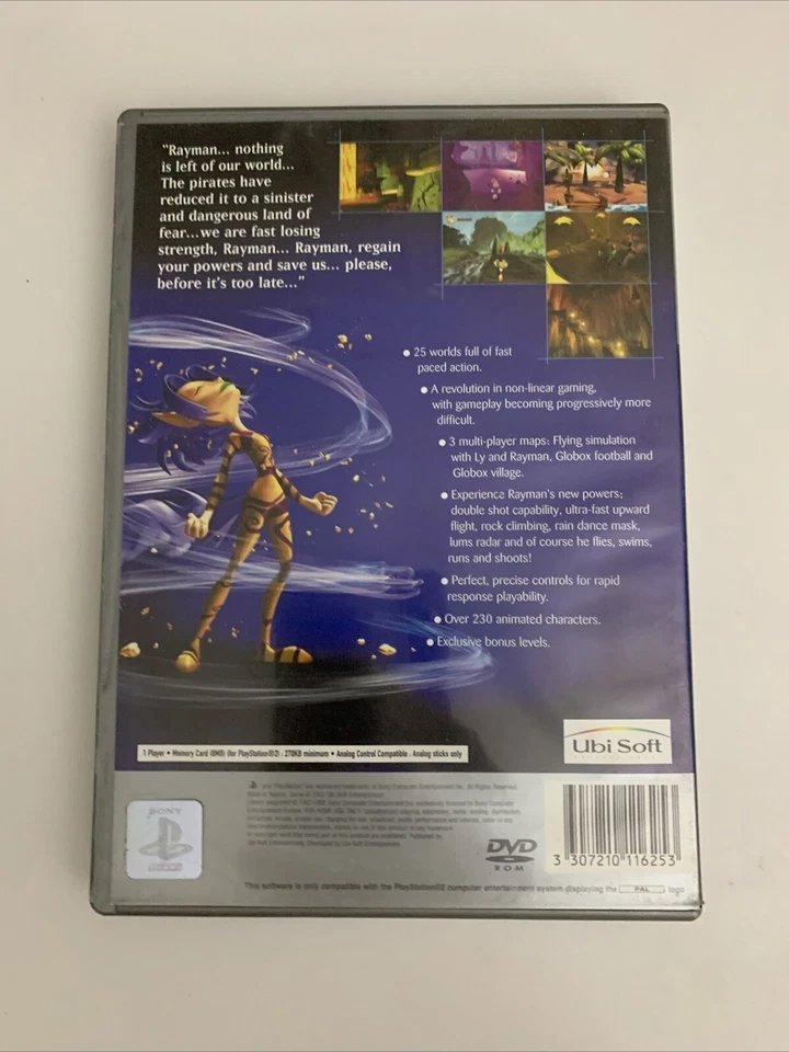 Rayman Revolution PS2 Sony PlayStation 2 PAL Platformer 2002 Game Complete - Image 3 of 4