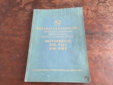 BMW R50 R50S R60 R69S 1963 OEM Workshop Service Repair Manual