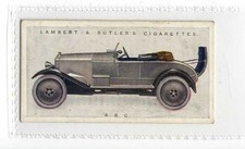 (Jy843-100) Lambert & Butler, Motor Cars Serie A, A.B.C, 1922 #10