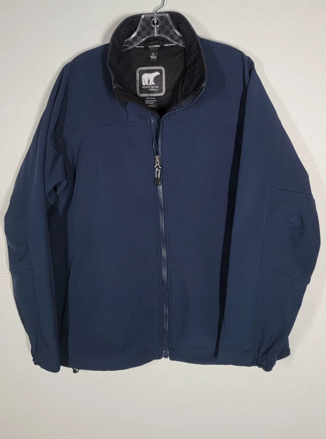 White Bear Softshell Jacket Men's Size L