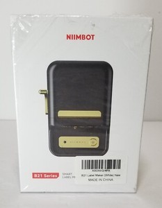 NIIMBOT B21 Marqueur d'étiquettes, Imprimante d'étiquetage thermique, fabricant d'étiquettage sans encre portable