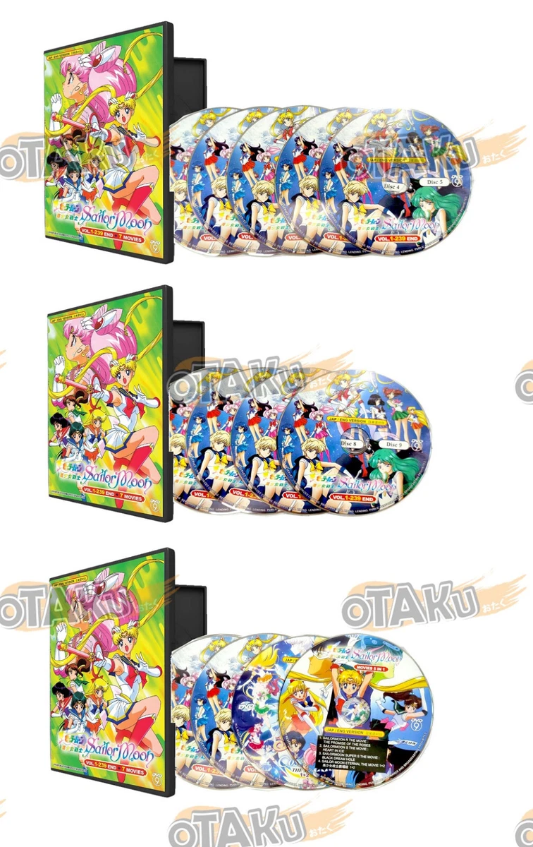 Sailor Moon Box Set in Dvds & Blu-Rays for sale | eBay UK