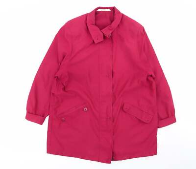 Rote Damenjacke Mantel Größe 12 von M&S