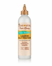 Creme Of Nature Pure Honey Scalp Refresh Cleansing Scalp Treatment 8 oz