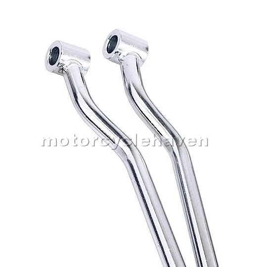 Bolsa de sillín Kawasaki Vulcan VN 750 VN750 1985-2006 soportes barras cromadas Foto 2 de 3