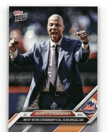 2024 Topps Now 250 Darryl Strawberry