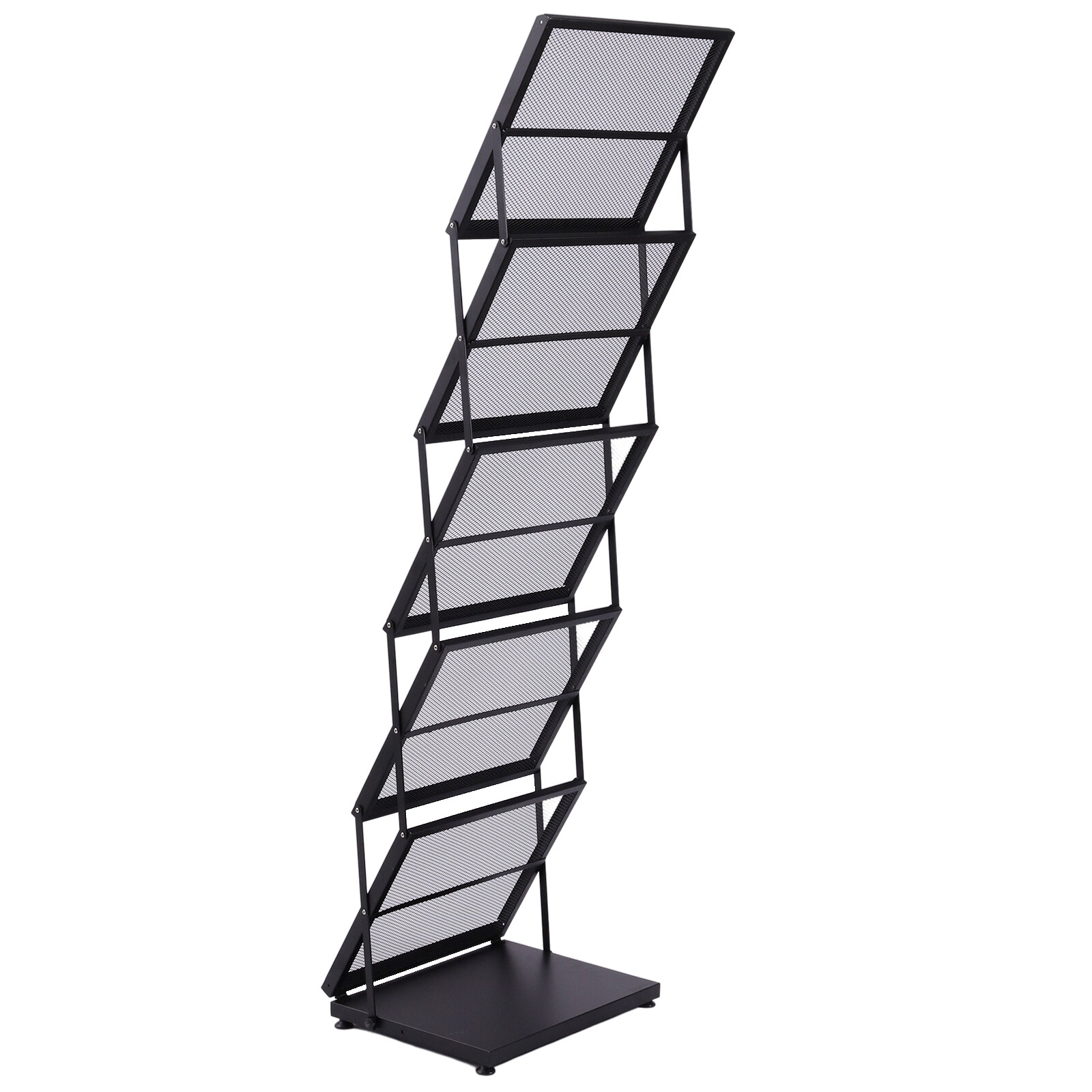 Newspaper Stand Magazine News Rack Stand Office Display Organizer Stand Newspaper Stand Magazine News Rack Stand Office Display Organizer Stand