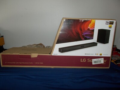 LG 2.1 ch Sound Bar SN5A with High resolution audio 400 W rms