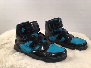 turquoise high tops